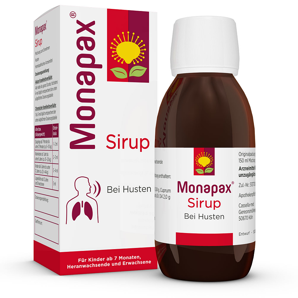 Monapax Sirup - bei Husten (150 ml)