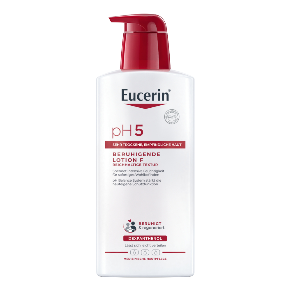 Eucerin pH5 Lotion F mit Pumpe empfindliche Haut (400 ml)