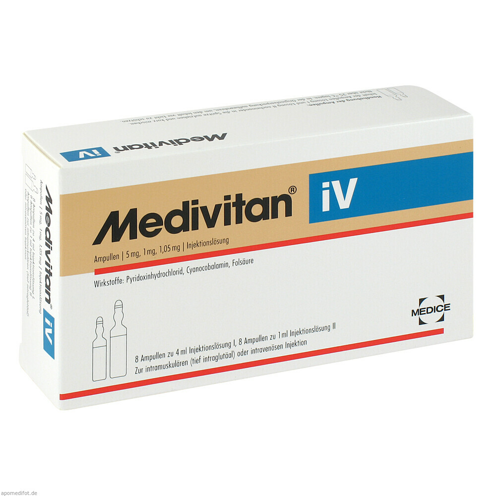 MEDIVITAN iV Injektionslösung in Amp.-Paare