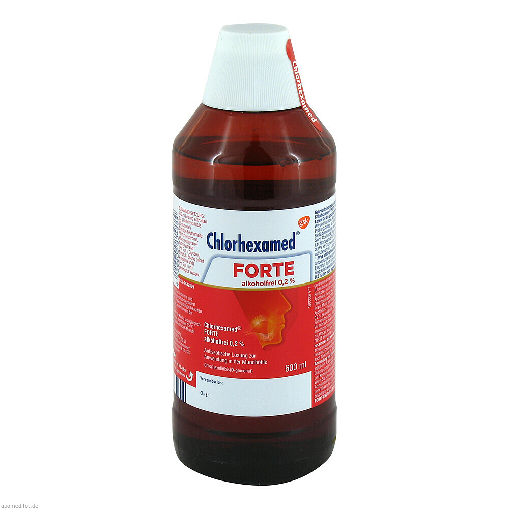 Chlorhexamed FORTE alkoholfrei Mundspülung 0,2 % (600 ml)