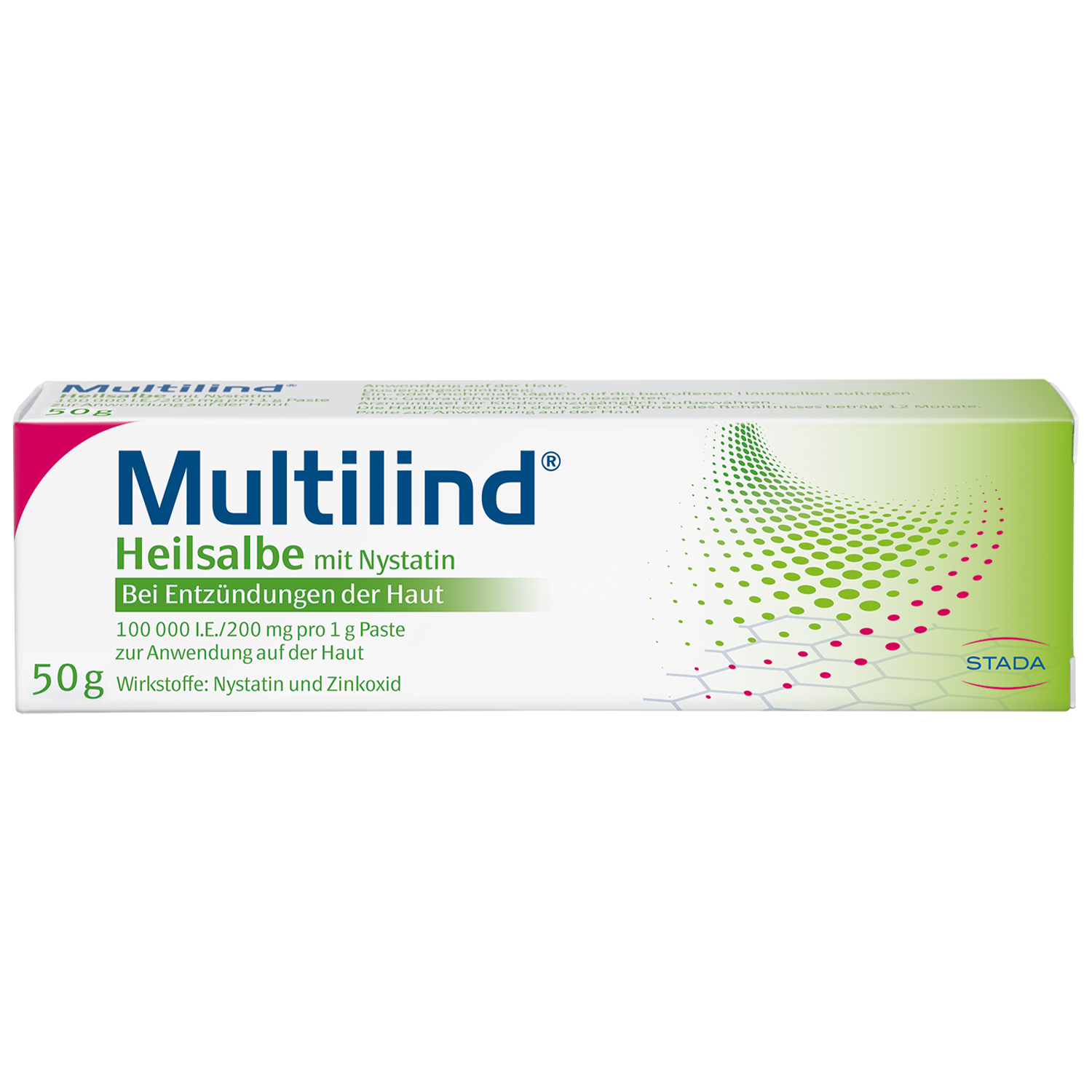 Multilind Wund- und Heilsalbe mit Nystatin und Zinkoxid (50 g)