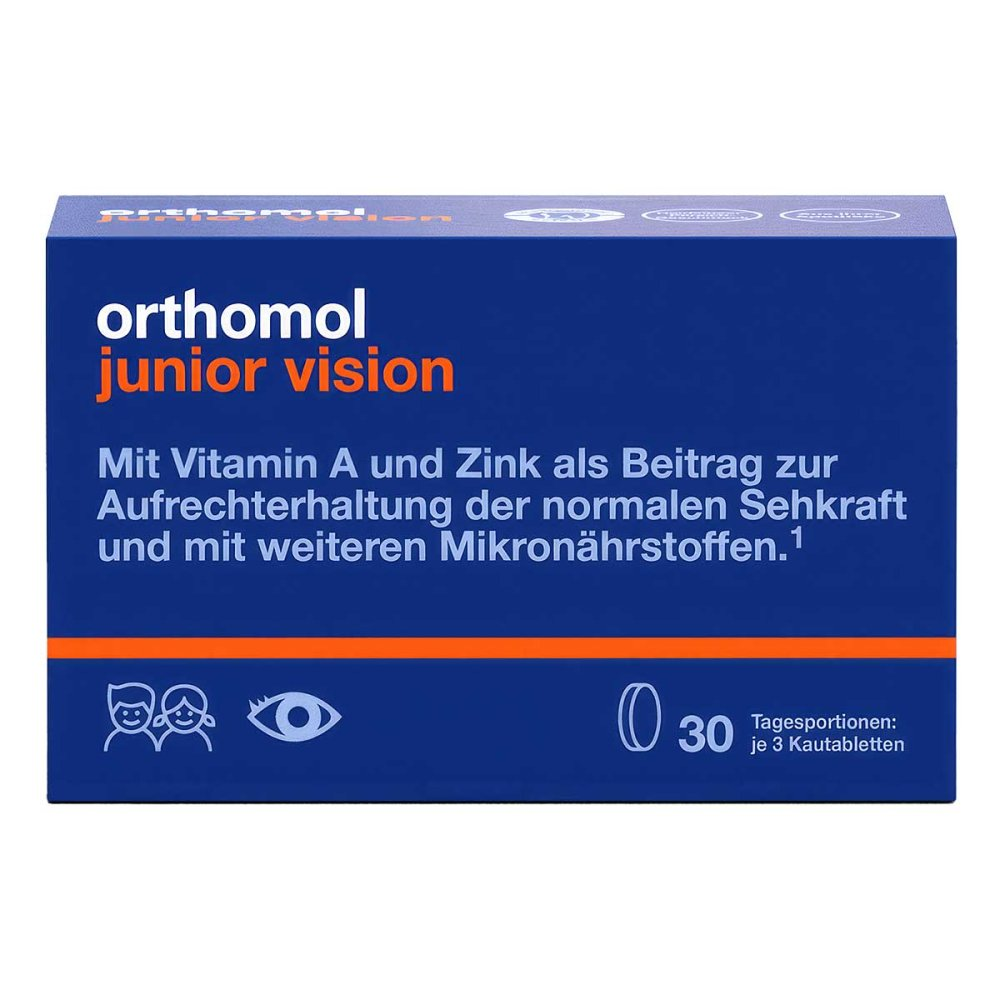 Orthomol junior Vision Kautabletten (30 Stk)