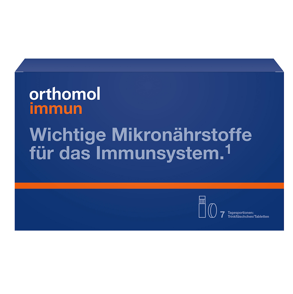 Orthomol Immun Trinkfläschchen/Tabletten (7 Stk)