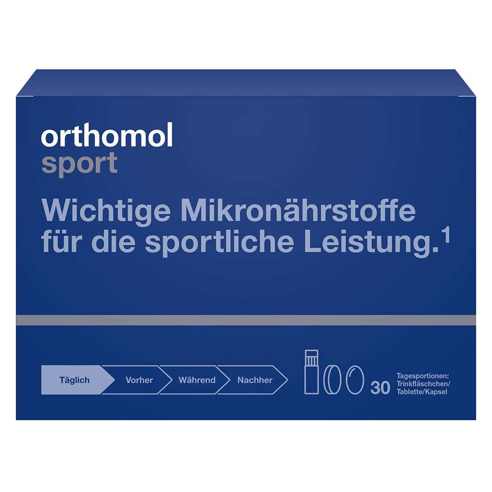 Orthomol Sport Trinkfläschchen/Tablette/Kapsel  (30 Stk)