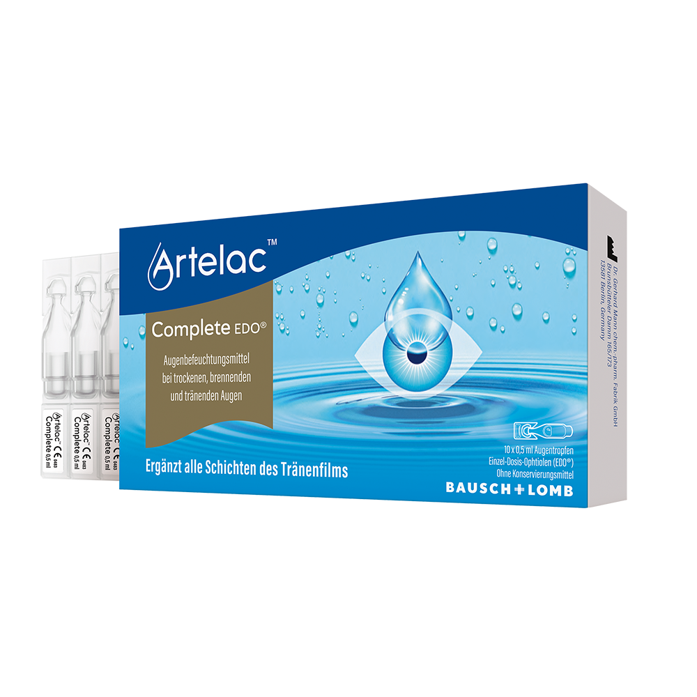 Artelac Complete EDO Augentropfen (10x0,5 ml)