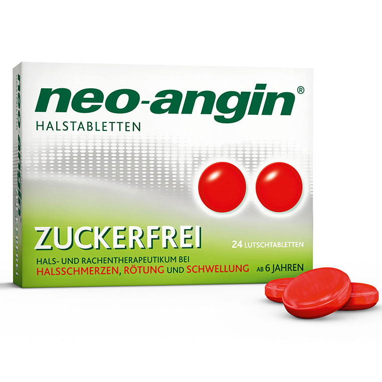 Neo-Angin Halstabletten zuckerfrei (24 Stk)