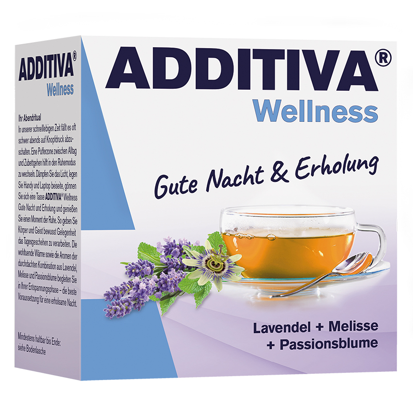 Additiva Wellness Gute Nacht & Erholung Pulver (10x10 g)