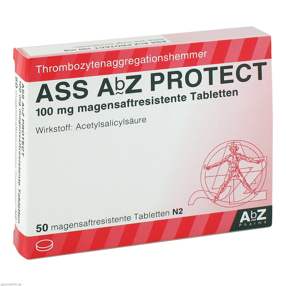 ASS AbZ PROTECT 100mg (50 stk)