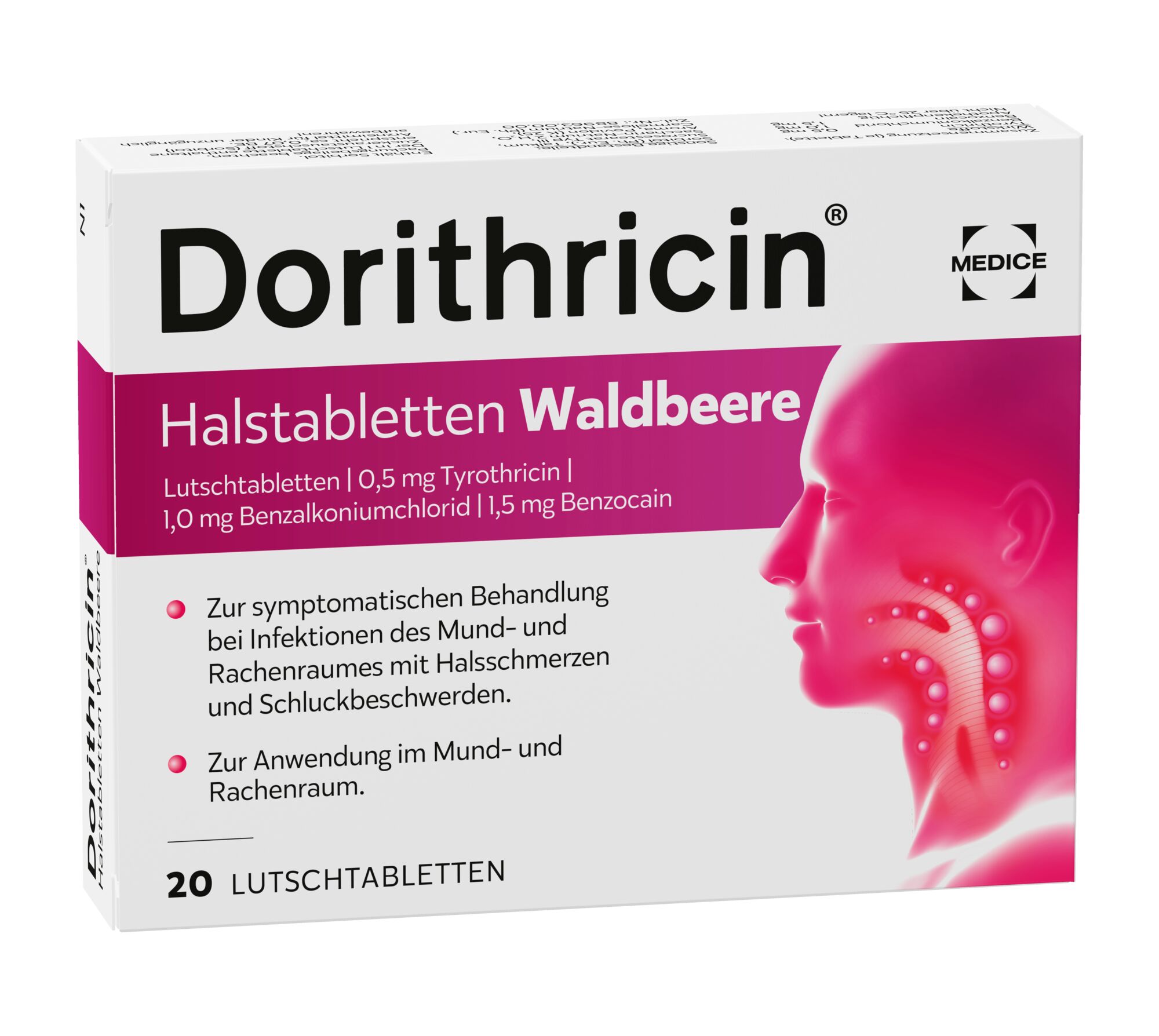 Dorithricin Halstabletten Waldbeere (40 Stk)
