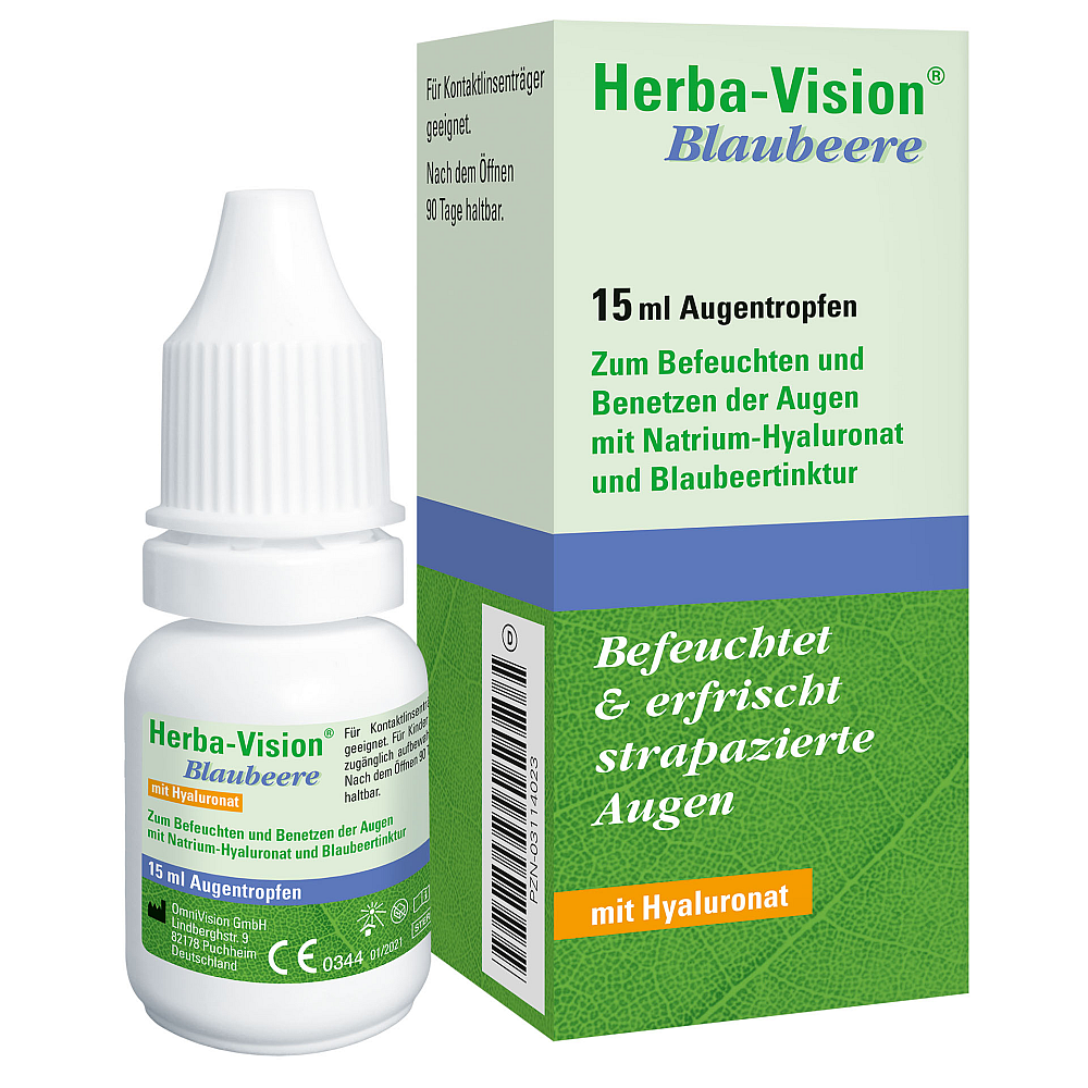 Herba-Vision Blaubeere Augentropfen (15 ml)