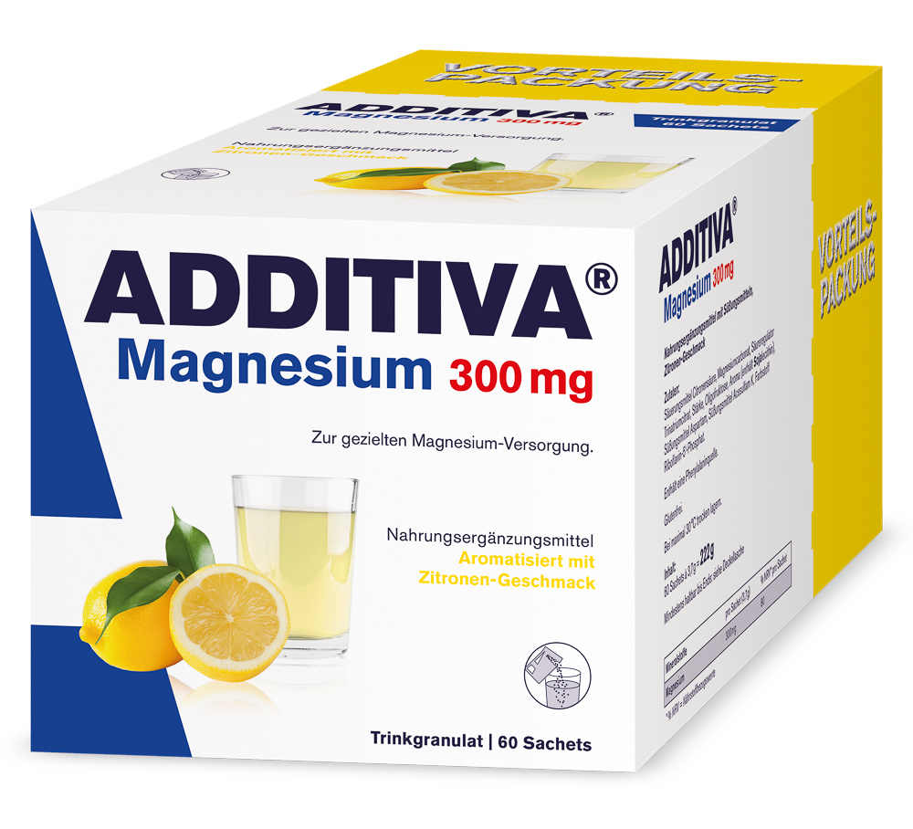 Additiva Magnesium 300 mg N Pulver (60 Stk)