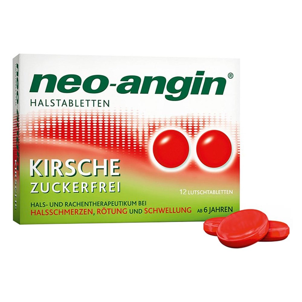 Neo-Angin Halstabletten Kirsche (12 Stk)