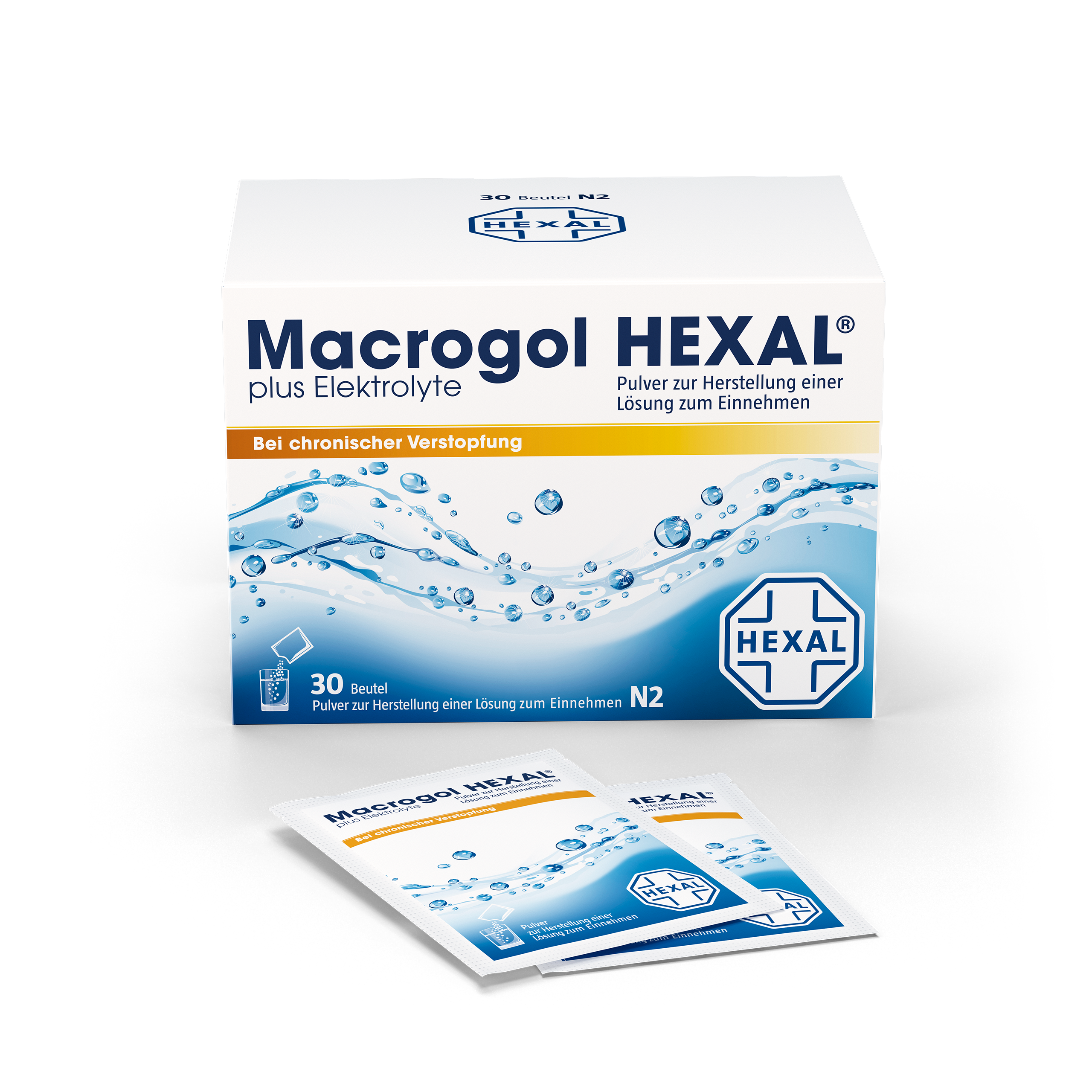 Macrogol HEXAL plus Elektrolyte (30 Stk)