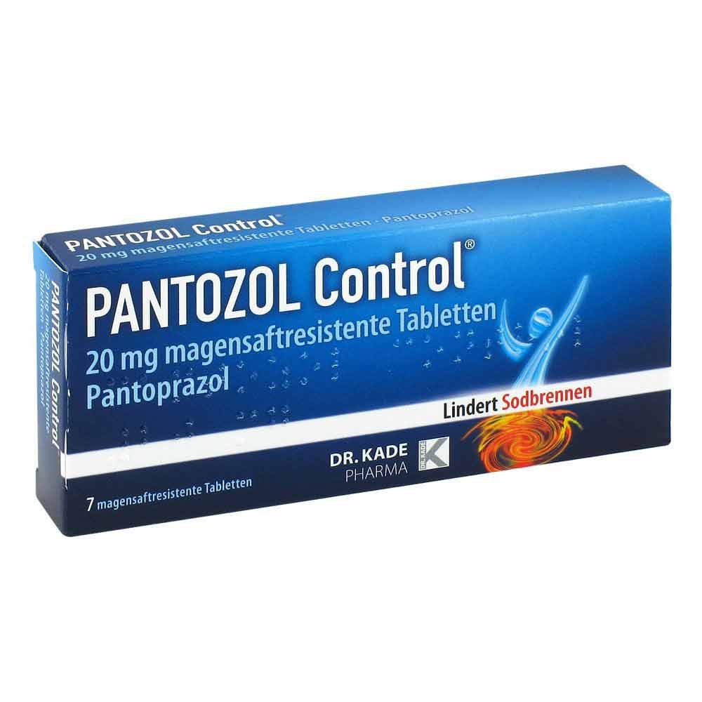 PANTOZOL Control Tabletten 20mg (7 stk)