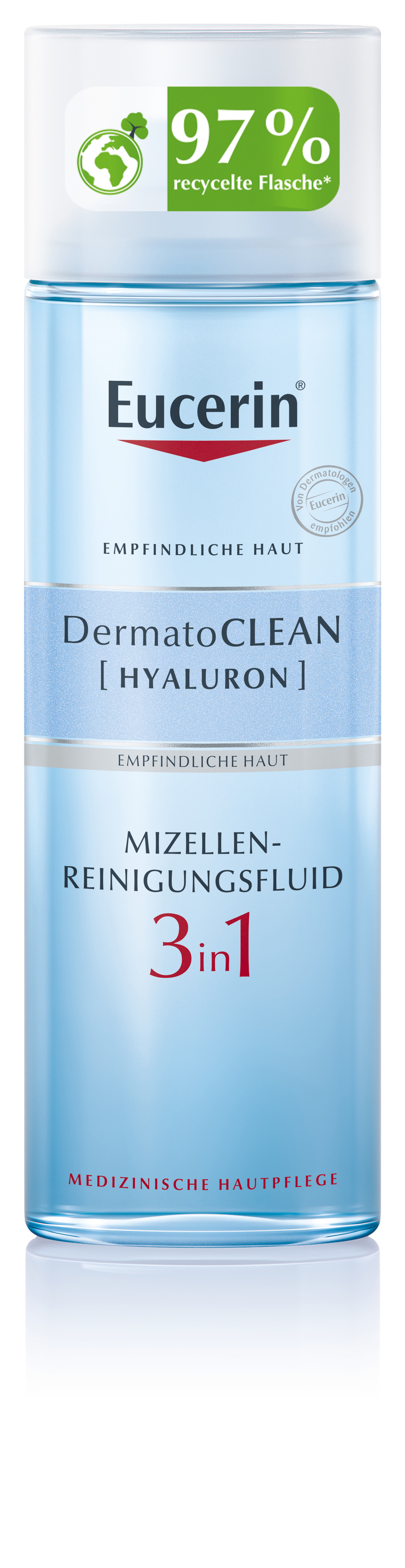 Eucerin DermatoCLEAN Hyaluron Mizellen-Reinigungsfluid 3in1 (200 ml)