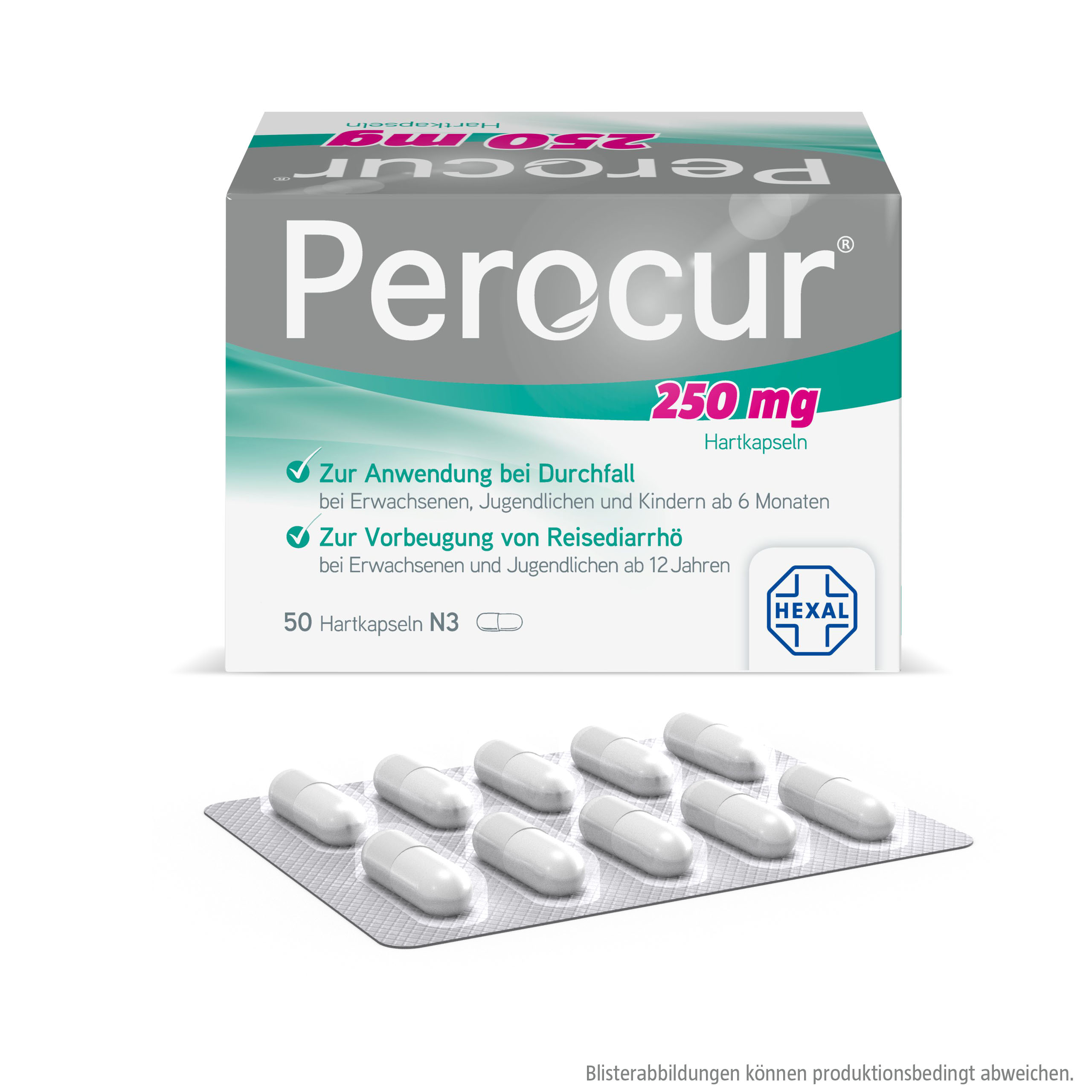 Perocur 250 mg Hartkapseln (50 Stk)