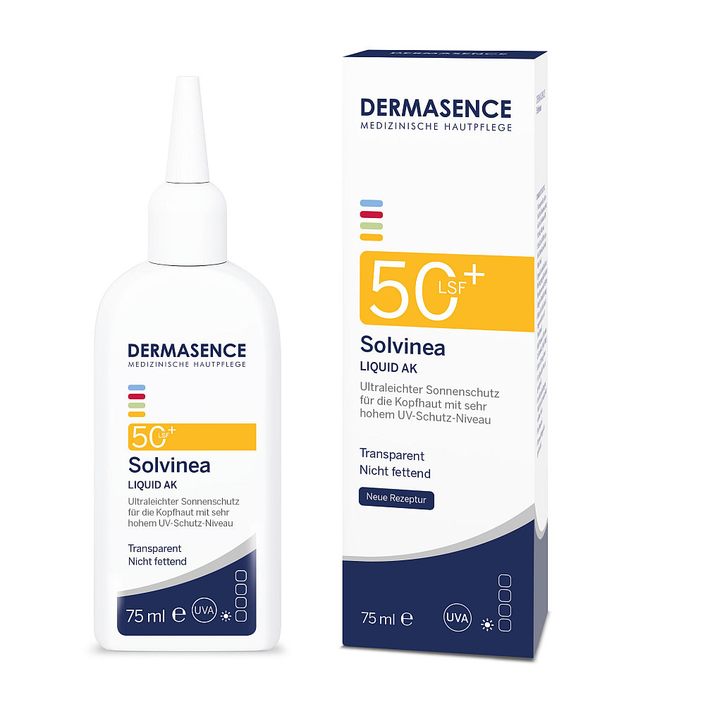 Dermasence Solvinea Liquid AK LSF 50+ (75 ml)