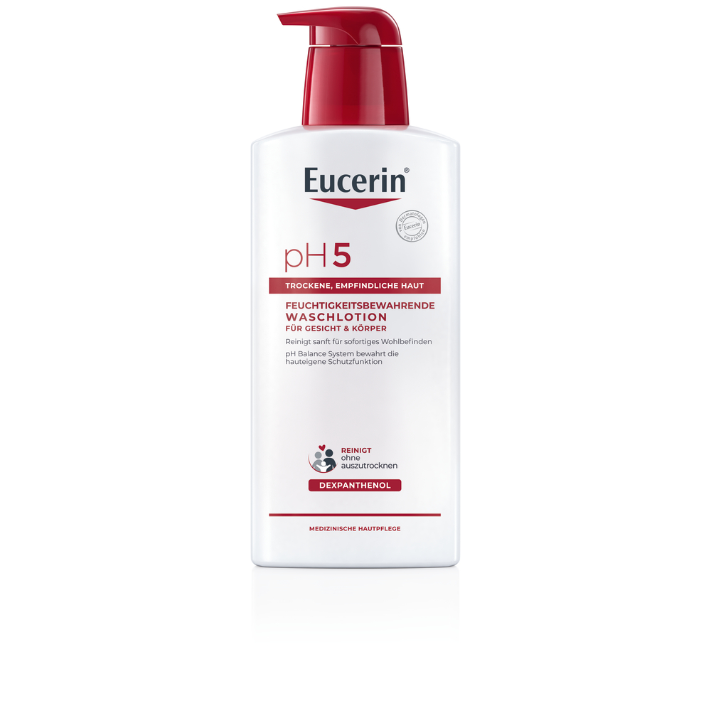 Eucerin pH5 Waschlotion mit Pumpe empfindliche Haut (400 ml)