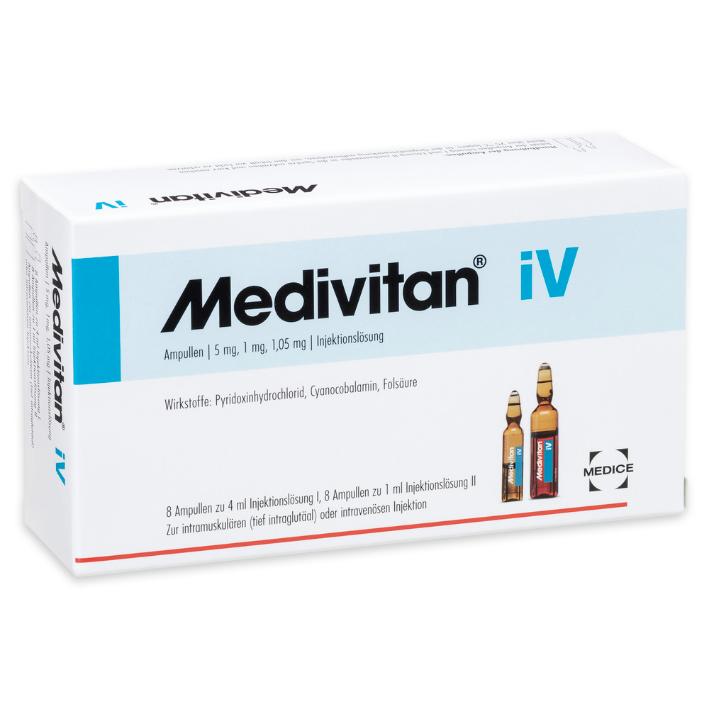Medivitan iV Injektionslösung in Ampullen (8 Stk)