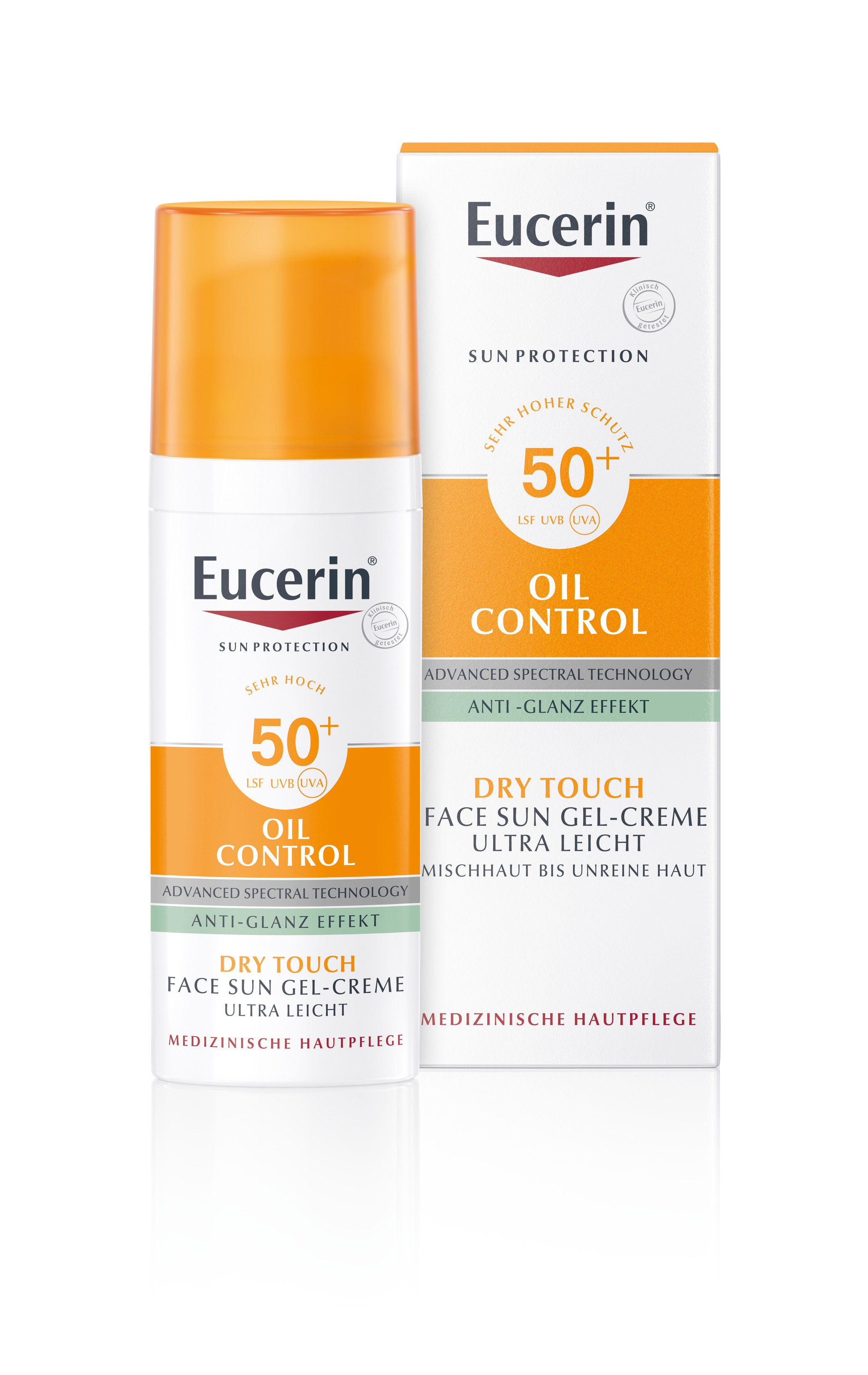 Eucerin Sun Oil Control Face Sun Gel-Creme LSF 50+ (50 ml)