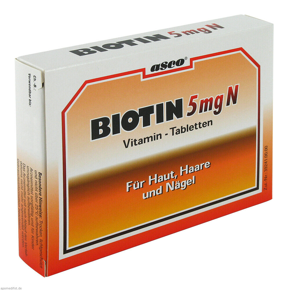 BIOTIN 5 mg N Tabletten