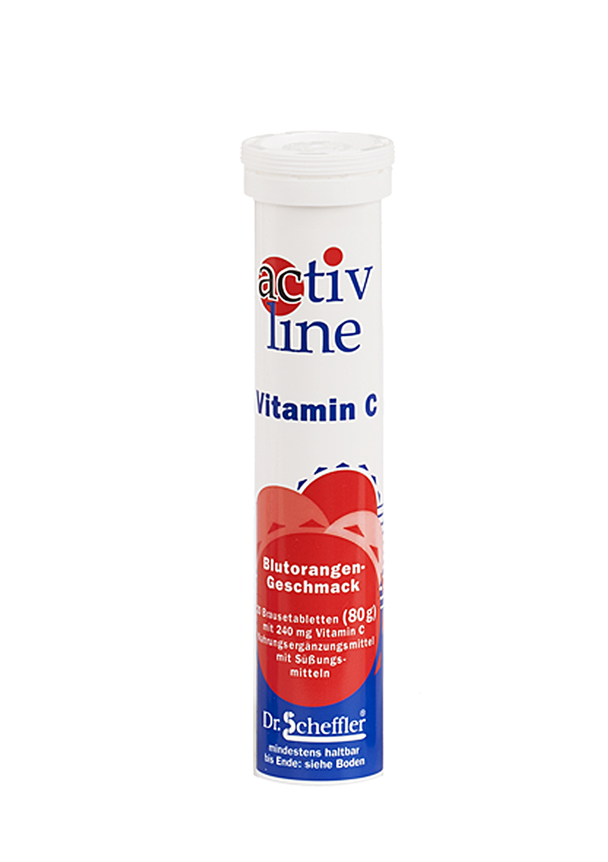 Activline Vitamin C Blutorange Brausetabletten (20 Stk)