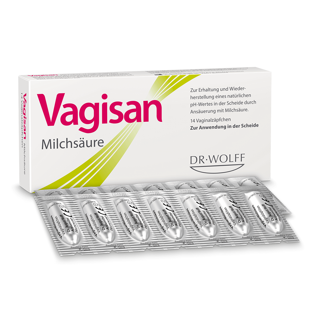 Vagisan Milchsäure Vaginalzäpfchen (14 St)