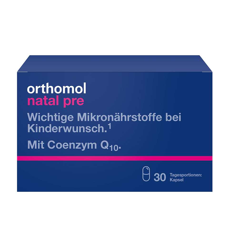 Orthomol Natal pre Kapseln  (30 Stk)
