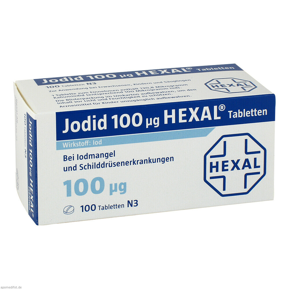Jodid 100 HEXAL (100 Stk)