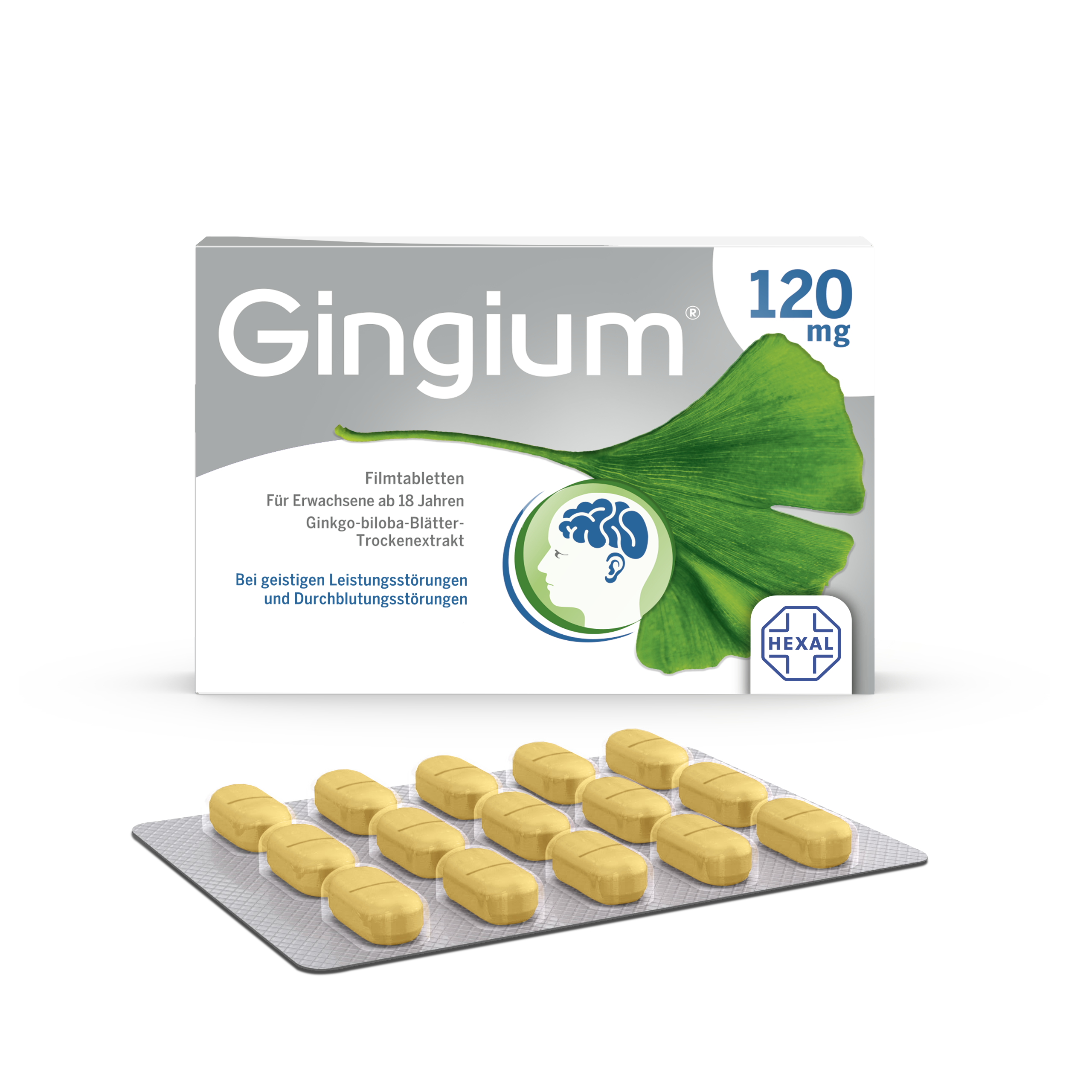 Gingium 120 mg Filmtabletten (60 Stk)