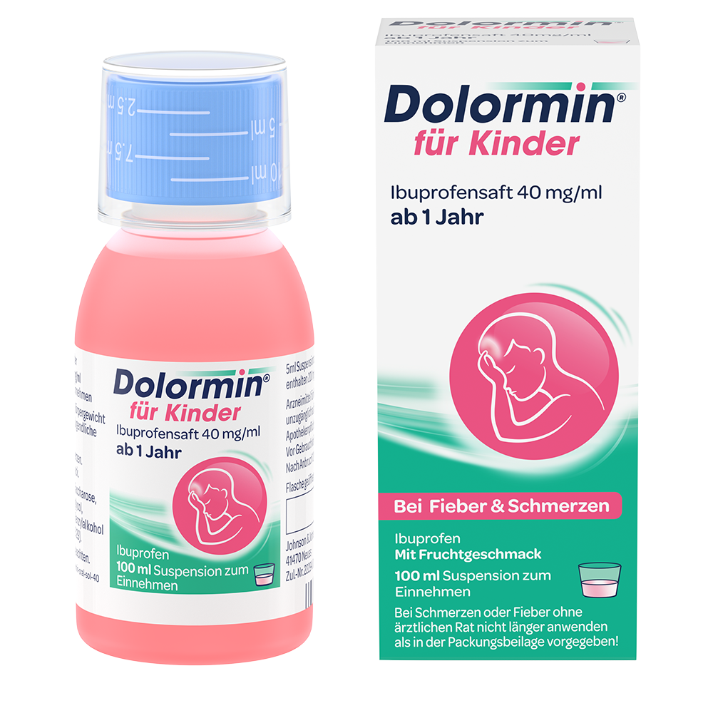 Dolormin für Kinder Ibuprofensaft (100 ml)