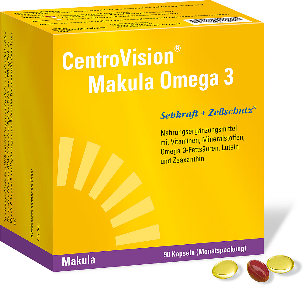 Centrovision Makula Omega-3 Kapseln (90 Stk)