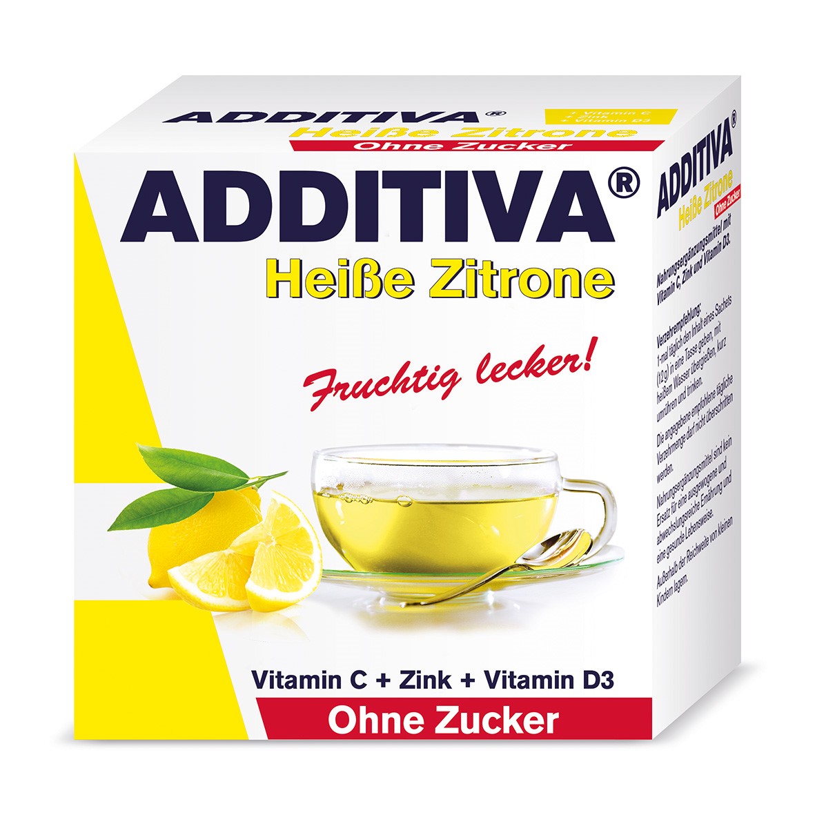 Additiva heisse Zitrone ohne Zucker (100 g)