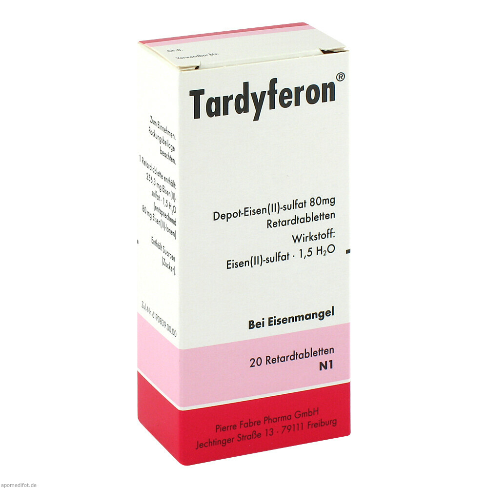 TARDYFERON Depot-Eisen(II)-sulfat 80 mg Retardtab.