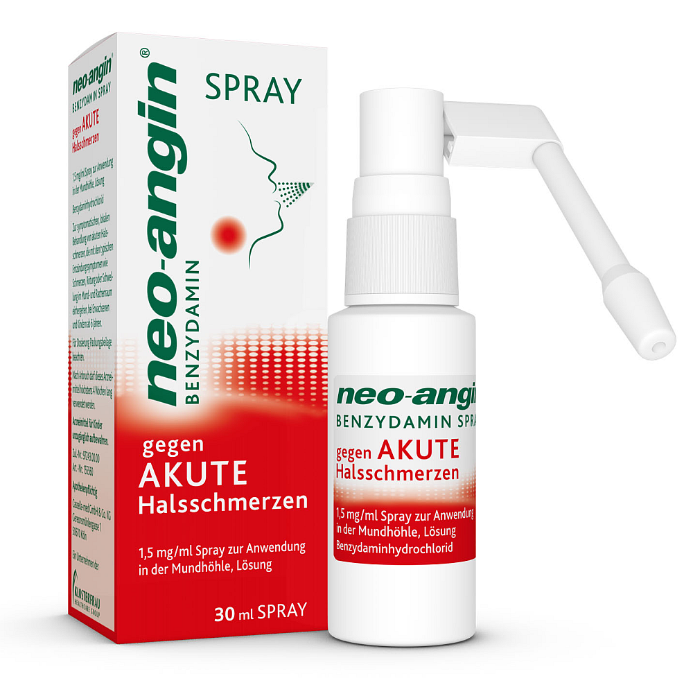 Neo-Angin Benzydamin akute Halsschmerzen Spray (30 ml)