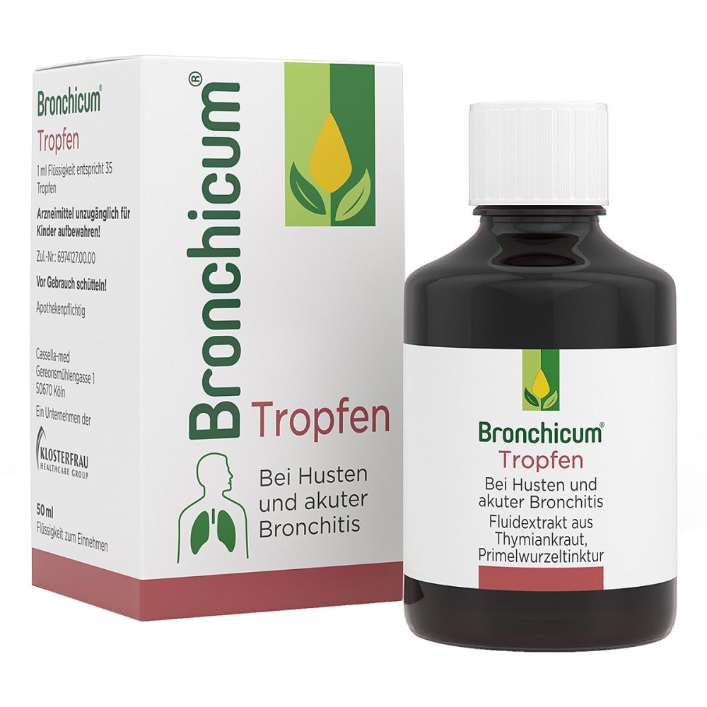 Bronchicum Tropfen - bei Husten (50 ml)
