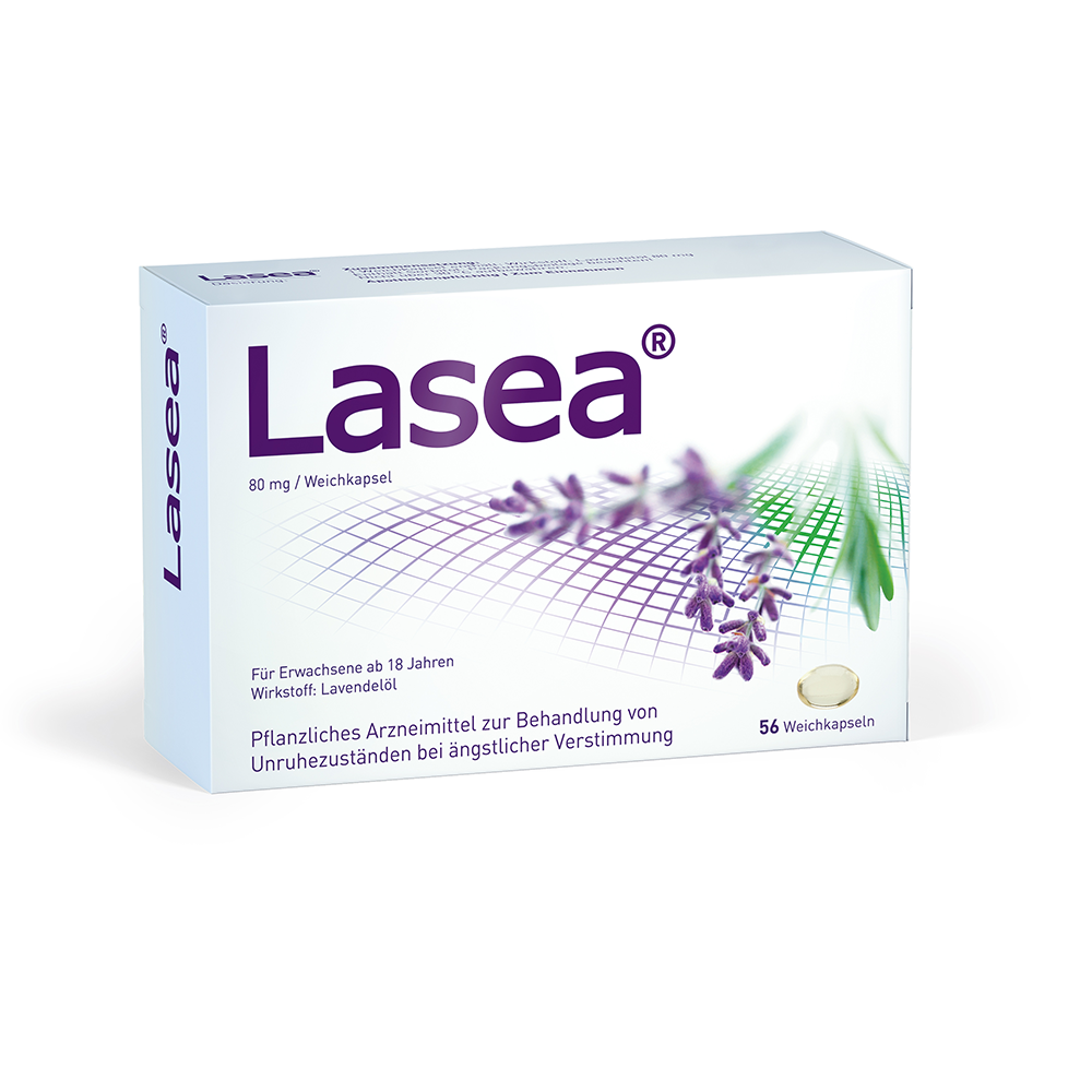 Lasea® Weichkapseln bei innerer Unruhe (56 Stk)