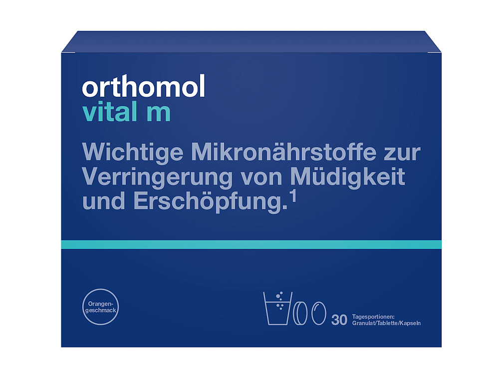 Orthomol Vital m Granulat/Tablette/Kapsel Orange (30 Stk)