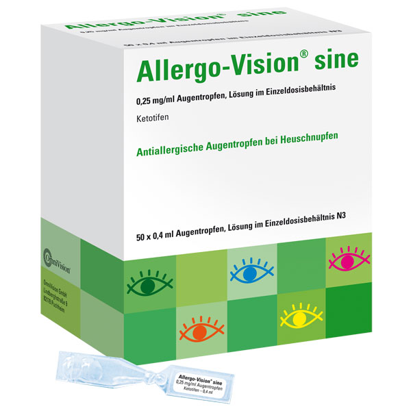 Allergo-Vision sine 0,25mg/ml Augentropfen (50x0.4 ml)