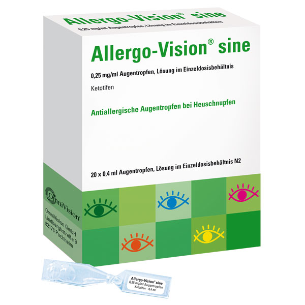 Allergo-Vision sine 0,25mg/ml Augentropfen (20x0.4 ml)