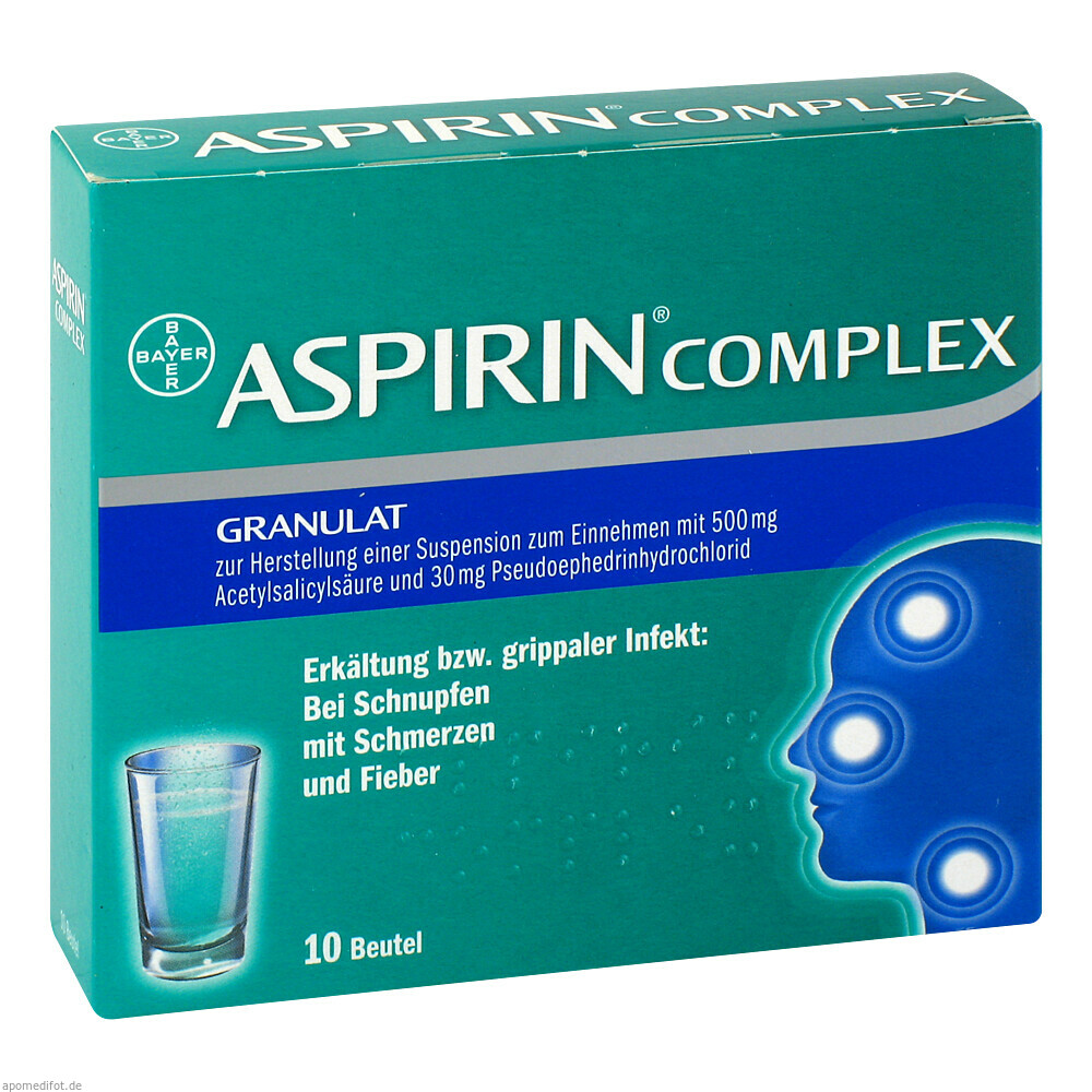 ASPIRIN COMPLEX Granulat (10 stk)