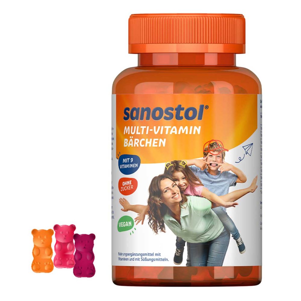 Sanostol Multi-Vitamin Bärchen (60 stk)