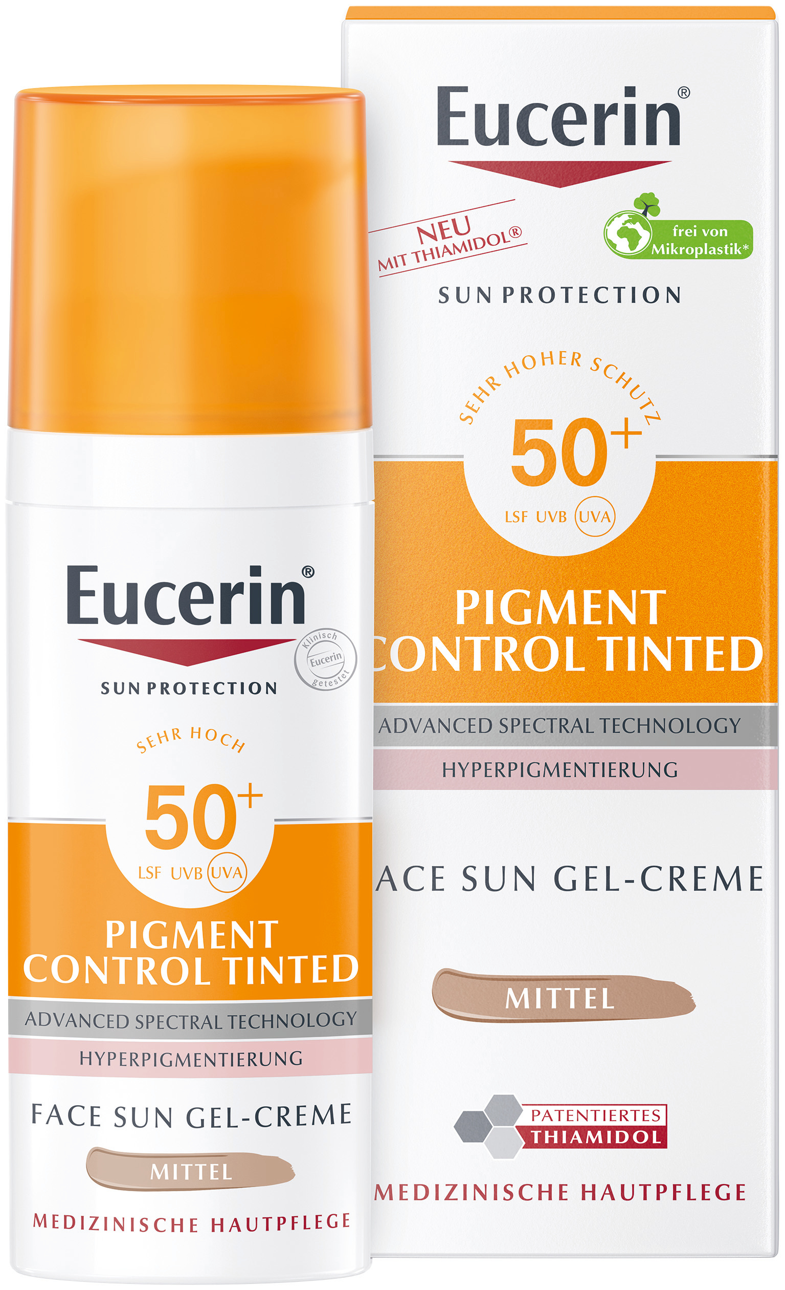 Eucerin Sun Fluid Pigment Control Lsf 50+ Mittel (50 ml)