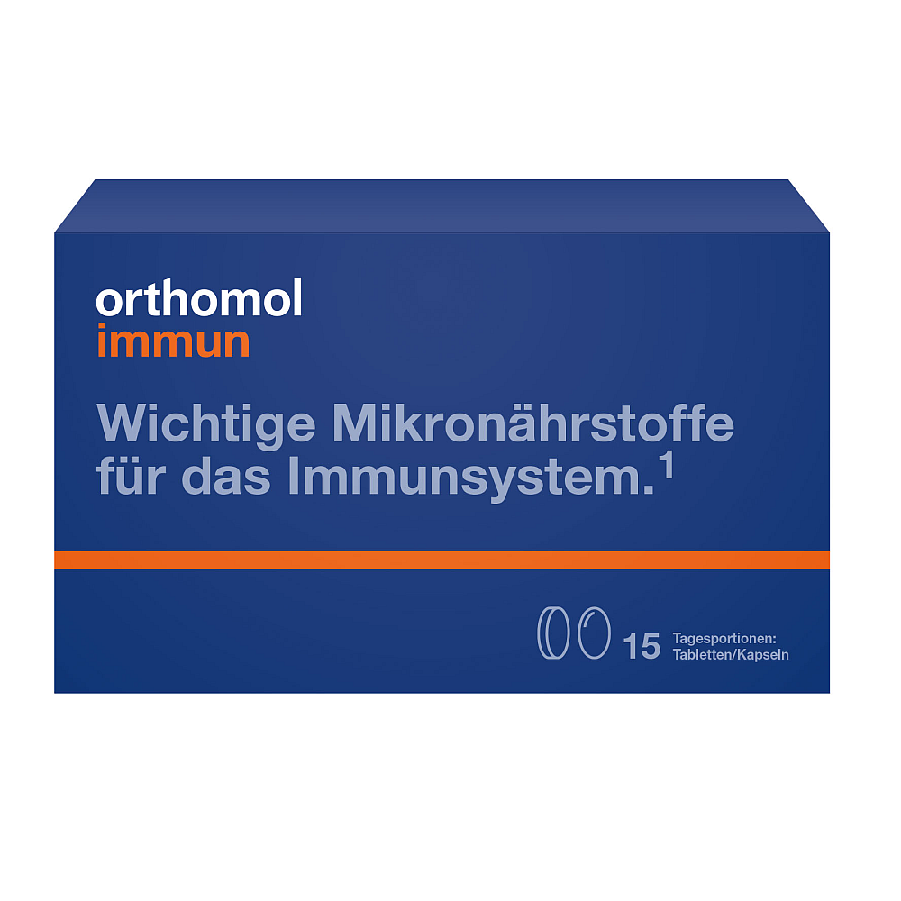 Orthomol Immun Tabletten/Kapseln (15 Stk)