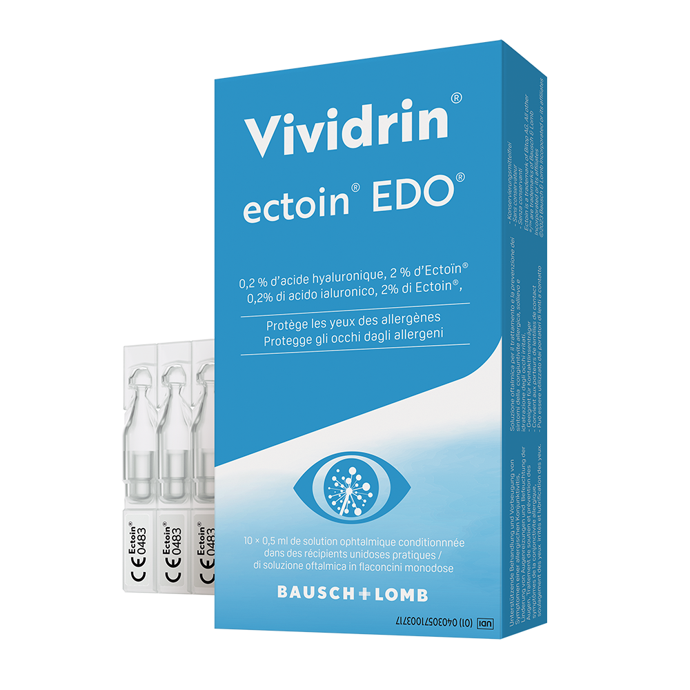Vividrin ectoin® EDO Augentropfen (10x0,5 ml)
