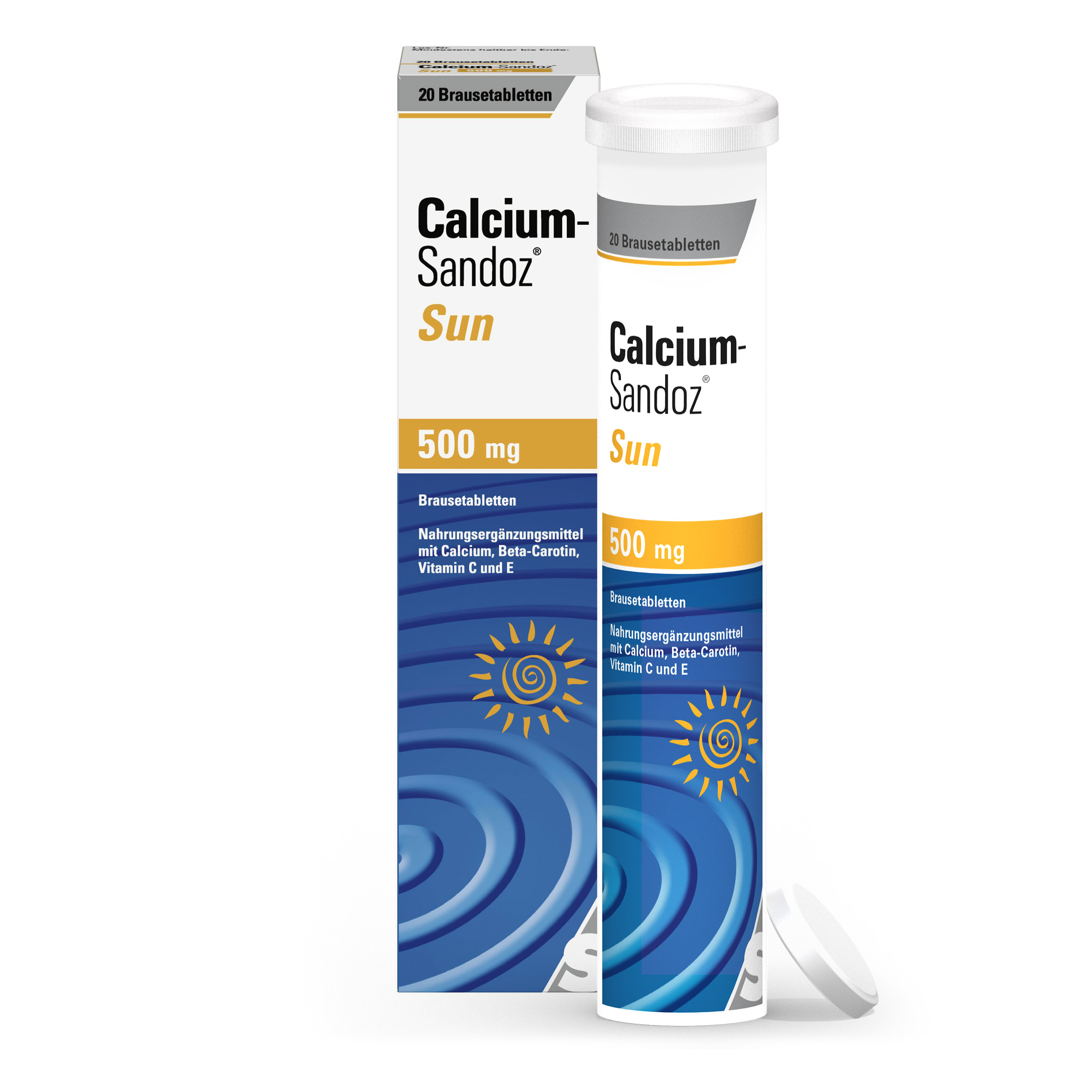 Calcium Sandoz Sun Brausetabletten (20 Stk)