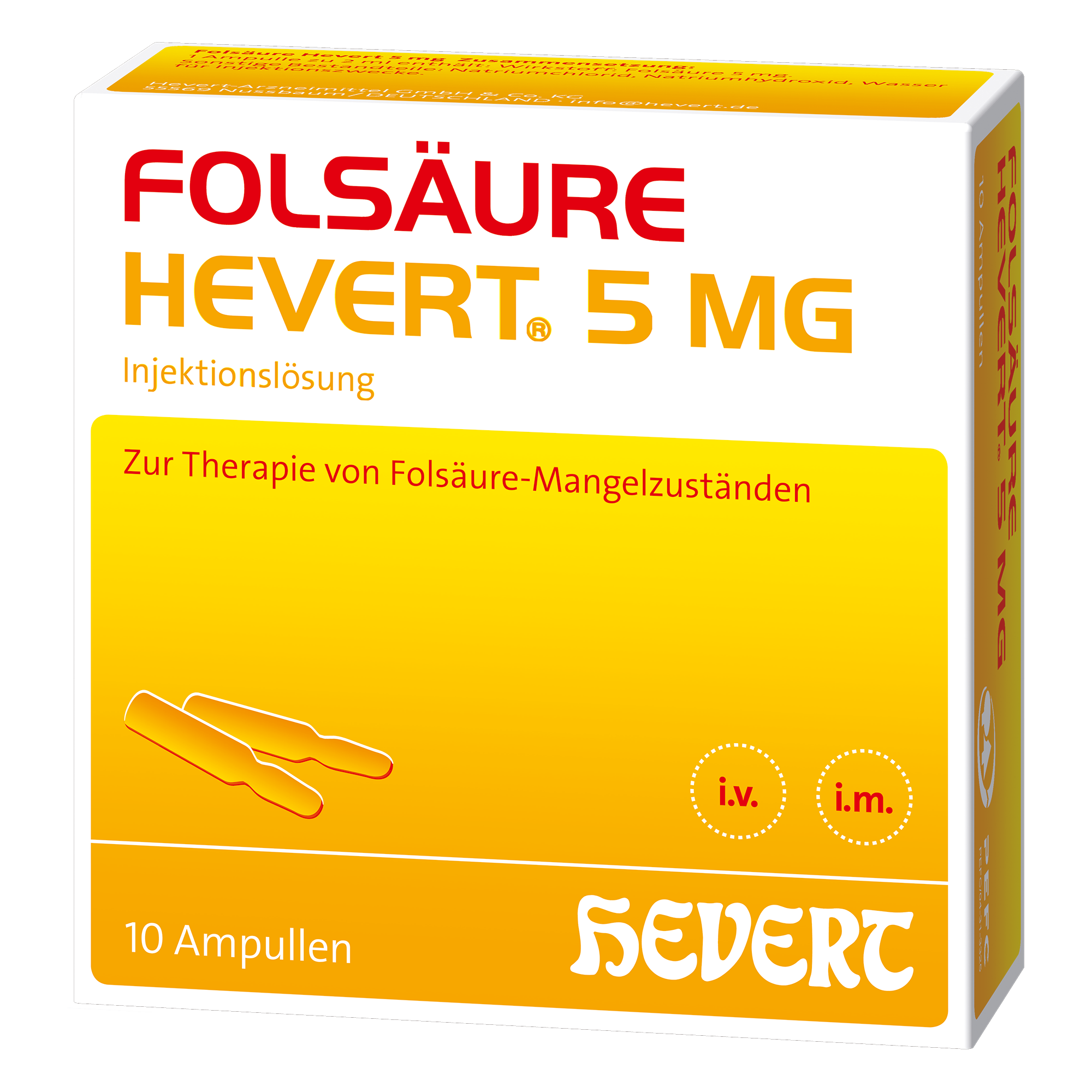 Folsäure Hevert 5 mg