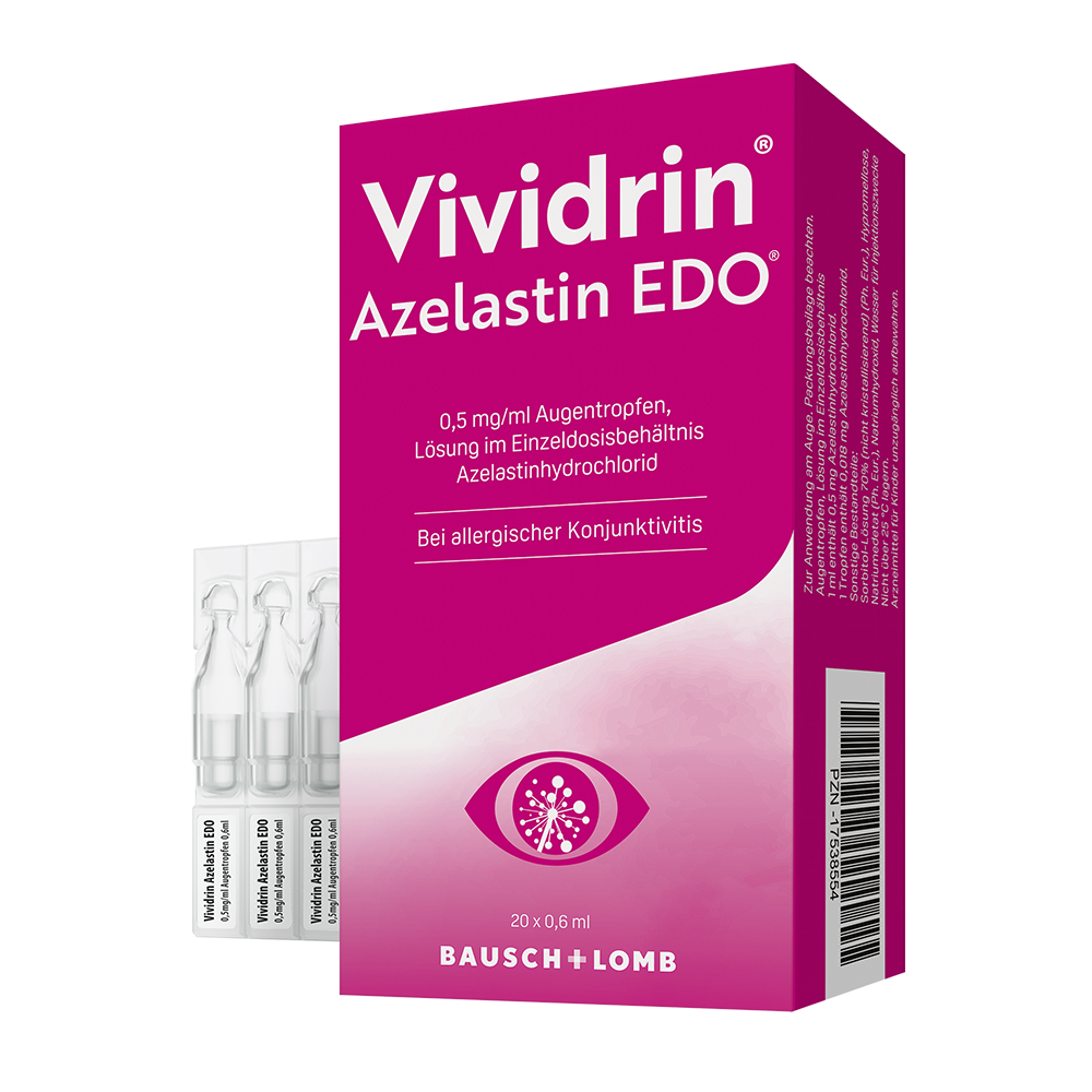 Vividrin® Azelastin EDO® Augentropfen (20x0,6 ml)