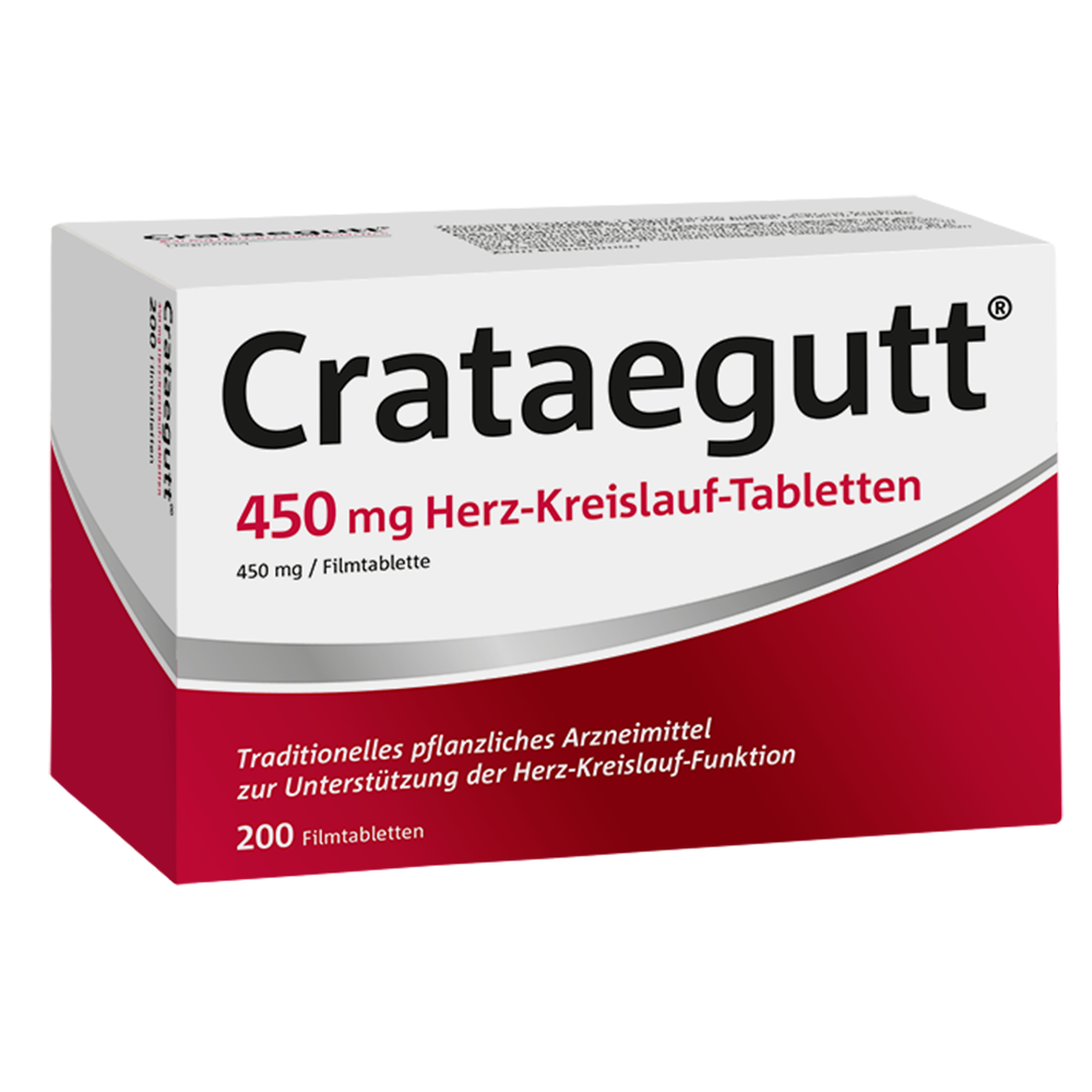 Crataegutt 450 mg Herz-Kreislauf-Tabletten (200 Stk)