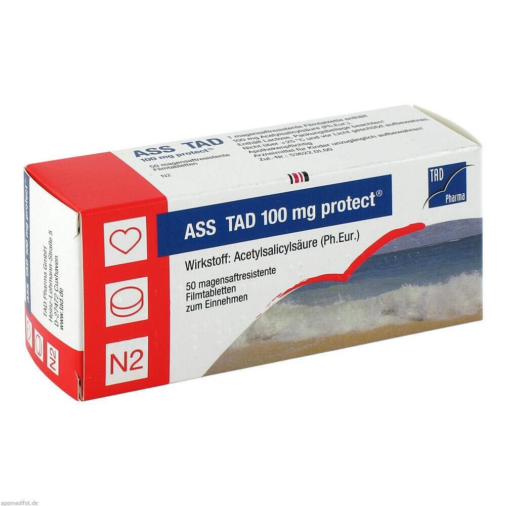 ASS TAD 100mg protect (50 stk)
